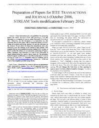 How to make the page numbers in the header. Appendix F Ieee Template With Stream Tools Enabled Creating Research And Scientific Documents Using Microsoft Word Book