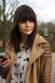 Shoulder Length Hair With Blunt Bangs Shoulder Length Hair With Blunt Bangs Shoulder Length Hair Amp Bangs Franje Haar Lang Haar Met Pony Nieuw Haar