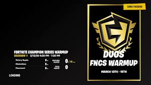 Grab your squad and warm up for the upcoming fortnite champion series. Fortnite Fncs