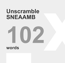 At each step, find the set bits, and select the corresponding letters from your group. Á… Unscramble Sneaamb 102 Words Unscrambled From Letters Sneaamb