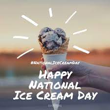 The celebrations were originated by joint resolution 298 in the united states senate, which was sponsored by senator walter dee huddleston of kentucky on may 17, 1984 and joint resolution 543 in the united states house of representatives, which was sp. National Ice Cream Day 2021 Usa Eventlas