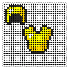 Minecraft Helmet And Chestplate Bead Pattern Perler Bead Art Beading Patterns Perler Patterns