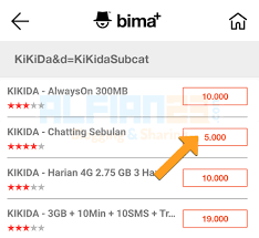 Di pilihan berikutnya kita bisa memilih bulanan yaitu ada pada nomor 3. Apa Itu Kikida Syarat Dan Bagaimana Cara Transfer Kuota Internet Tri Alfian23