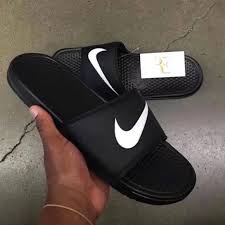 Much thinner and not as oversized as some of the other colors. Nike Logo Slides Online