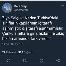 Ziya selçuk'un yayınlanan bir videosundaki eğitime yaklaşım tarzı dikkat çekti. Ders Ders Otag Dersotag Ziya Selcuk Neden Turkiye Deki Siniflarin Kapilarinin Ic Tarafi Asinmistir Dis Tarafi Guldum Net Caps Arama Motoru