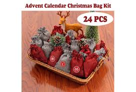 I love a good count down to any holiday, so making an. 24 Days Burlap Hanging Advent Calendars Garland Drawstring Bags For Christmas Countdown And Weddings Bachelorette Parties Bridal Showers Moth Diy Advent Calendar Gift Bags Advent Calendars Seasonal Decor