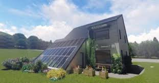 Maison En Design Bioclimatique Ecological House House In Nature Dome House