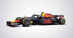 F1 Car Max Verstappen Seizoen 2018 Aston Martin Red Bull Racing Racing