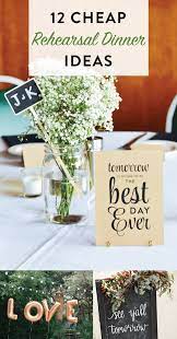 When it comes to rehearsal dinner ideas, you don't want to steal the limelight away from the reception, and this is one event you'll want to the rehearsal dinner usually revolves around (unsurprisingly) food, so let that serve as a source of inspiration by incorporating fruit into your centerpieces. 12 Cheap Rehearsal Dinner Ideas Rehearsal Dinner Decorations Wedding Rehearsal Dinner Decorations Fall Rehearsal Dinners