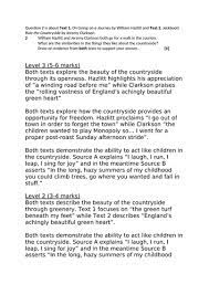 Ib acio tier 1 exams 2020 are over now. Levels 5 7 9 Model Answers Ocr Gcse English Language Paper 1 June 2017 Teaching Resources