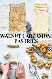 Walnut Cardamom Pastries Recipe Pastry Fun Desserts Recipes