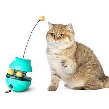 Pet cat toy dispenser interactive tumbler iq puzzle treat ball slow feeder ld. Cat Interactive Toy Food Treat Dispenser Puzzle Toy Funny Tumbler Snacks Treat Balls For Cats Dogs Tease Ball Kitten Training Cat Toys Aliexpress