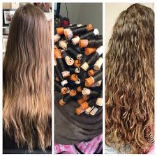 Any recommendations of salons who are experienced in doing spiral perms. Before My Perm During And After Me Long Hair Styles Permed Hairstyles Long Hair Perm