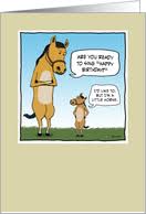 Wishing you were here on your birthday. Birthday Cards With Horses From Greeting Card Universe