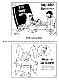 This beautiful coloring page features mary, the mother of christ, and the baby jesus. My Coloring Book Jesus Is Born My Wonder Studio