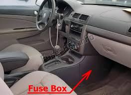 You have to go to the dealership or find someone with a computer scanner with the gm/chevy codes. Fuse Box Diagram Chevrolet Cobalt 2005 2010