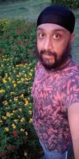 The evening exercise before the downpour yesterday.