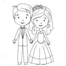Risultati Immagini Per Disegni Sposi Da Colorare Illustrazioni Cartoon Immagini Idee Per Matrimoni