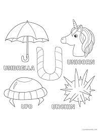 This also helps them to upgrade their skills. Letter U Coloring Pages Alphabet Educational Letter U Of 5 Printable 2020 247 Coloring4free Coloring4free Com