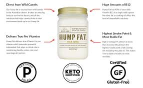 The notable hump, measuring 20 cm (7.9 in), is fat bound together by fibrous tissue. Amazon Com Cooking Oil Replacement Hump Fat Super Fat Health Cocktail Natural 31 Fatty Acids With Critical Vitamins And Nutrients Quickly Melting Use For Fry Gluten Free Paleo And