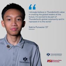 We're thrilled to welcome a new cohort of Thunderbird Campus Ambassadors!  Representing countries from around the world, these outstanding  undergraduate and graduate students embody Thunderbird's spirit of global  leadership and collaboration. We