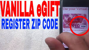 How to activate and register vanilla visa egift card____new project: How To Register Zip Code With Vanilla Visa Egift Virtual Card Youtube