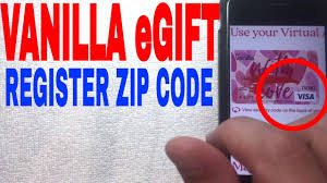 You can do that right now using the getcardbalance website online. How To Register Zip Code With Vanilla Visa Egift Virtual Card Youtube