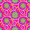 Vintage ornament pattern set free vector. 1