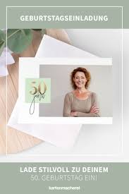 Pin Auf 50 Geburtstag Einladungen Deko Ideen