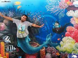 Gambar pemandangan laut yang indah untuk wallpaper dan background hd. Gambar Lukisan Pemandangan Di Dasar Laut