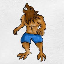 Easy Werewolf Drawing Helloartsy