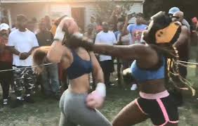 Whack and punch your opponent in the backyard boxing punch out. Where Was This Two Females Go At It In This Backyard Boxing Showdown Video
