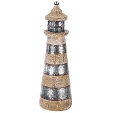 Distressed Lighthouse Decor Lighthouse Decor Nautical Bathroom Decor Lighthouse Candle Holder