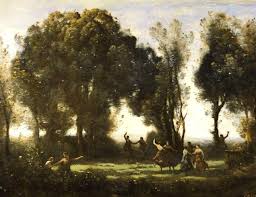 Morning: Dance of the Nymphs, 1850 - Camille Corot - WikiArt.org