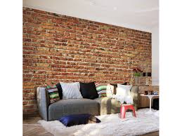 La couleur de votre papier peint aspect brique dépend de votre goût personnel et de l'aspect de la chambre à coucher. Papier Peint Brick Wall Declina