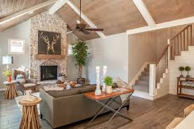 White shiplap ceiling with beams. Shiplap Ceiling Design Guide Designing Idea