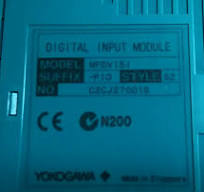 YOKOGAWA DIGITAL INPUT MODULE NFDV151-P10 S2 - PLC DCS SERVO ...