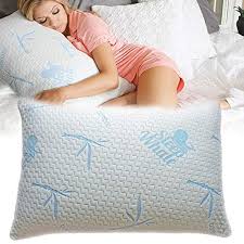 Sleep Whale Premium Adjustable Shredded Memory Foam Pillow Derived From Bamboo Luxury Design Queen 25 95 Memory Foam Pillow Memory Foam Luxury Design