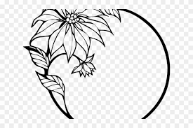 Looking for poinsettia coloring pages free characters kids 84 free? Poinsettia Clipart Line Drawing Simple Drawing Of Border Design Free Transparent Png Clipart Images Download