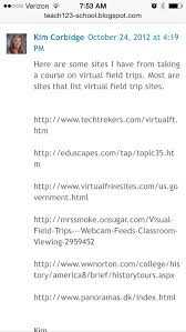Notice Virtual Field Trips Field Trip School