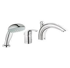 You can return the item for any reason in new and unused condition: Grohe Eurosmart Roman Tub Filler W Hand Shower Allied Phs