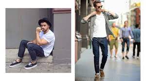 The men's denim shirt outfit, as seen majorly in blue, looks great when paired with the black jeans. Dark Blue Jeans Outfit Mens Youtube