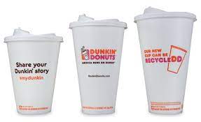The impact of its waste on our water, oceans, and health is. Dunkin Donuts Looking At Pp To Replace Foam Cups