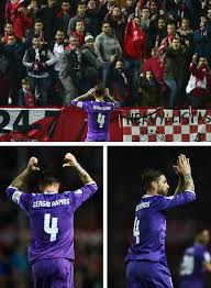 Dani alves has taken a swipe at former sevilla teammate sergio ramos claiming he 'didn't achieve that much' while he was there. Nach Ublen Beleidigungen Ramos Schiesst Gegen Sevillas Pobel Fans Real Total