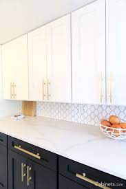 If you love some drama or some quirkiness, complete your green kitchen cabinets with a muted white or gray backsplash and an excellent floor to match. Light Cabinets On Top Dark Cabinets On The Bottom The Perfect Two Toned Kitchen This Helps Cre Kitchen Design Modern Kitchen Cabinets Modern Kitchen Design