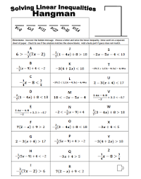 The Best Of Teacher Entrepreneurs Free Math Lesson Inequalities Hangman Solve Multi Step Inequalities Ha Free Math Lessons Teaching Algebra 9th Grade Math