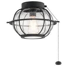Description light kit fitter bulb glass shade socket ring (preassembled to light kit fitter a) hex nut (preassembled to light kit fitter a a fixture must always be mounted directly to a ceiling fan that is mounted directly to an outlet box. Breakwater Bay Traditional 1 Light Fitter Ceiling Fan Light Kit Reviews Wayfair