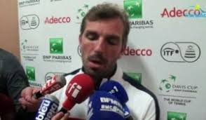 Official tennis player profile of julien benneteau on the atp tour. Coupe Davis 2017 Fra Gbr Nicolas Mahut Julien Benneteau Je Serai Temoin A Son Mariage En Juillet Sur Orange Videos