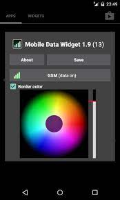 Data counter widget keeps track of how much network traffic your mobile uses. Mobile Data Widget For Android Apk Download