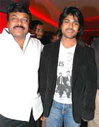 He was born to mr. Chiranjeevi Shoots With Son Ram Charan Rediff Com Movies